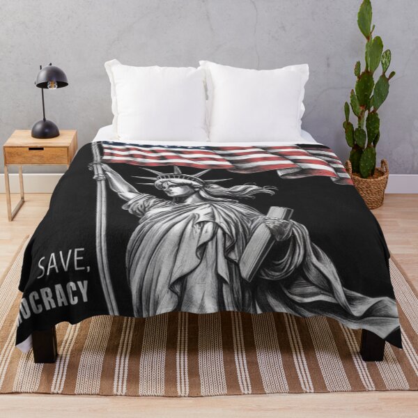 Item preview, Save democracy, statue of liberty designed and sold by JMMR.