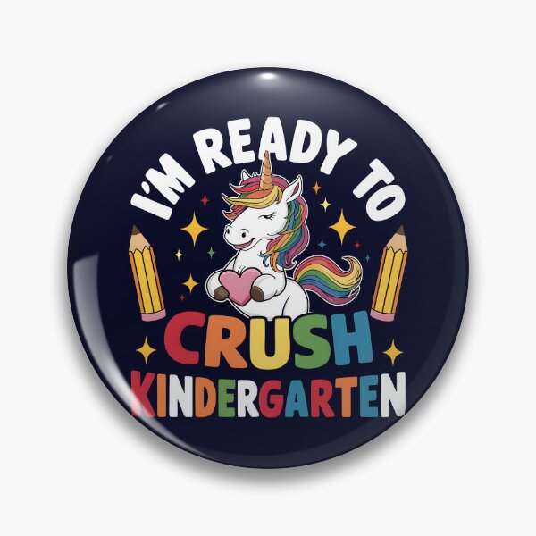 Item preview, I Am Ready To Crush Kindergarten Back to school with Cute Unicorn designed and sold by Trendsecne.