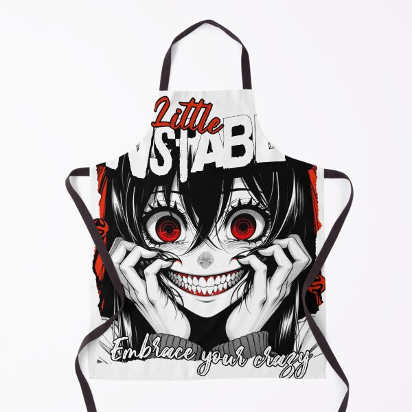 Item preview, Embrace Your Crazy - Evil Cute Anime Sarcasm Anxiety Gift designed and sold by InkyGenies.