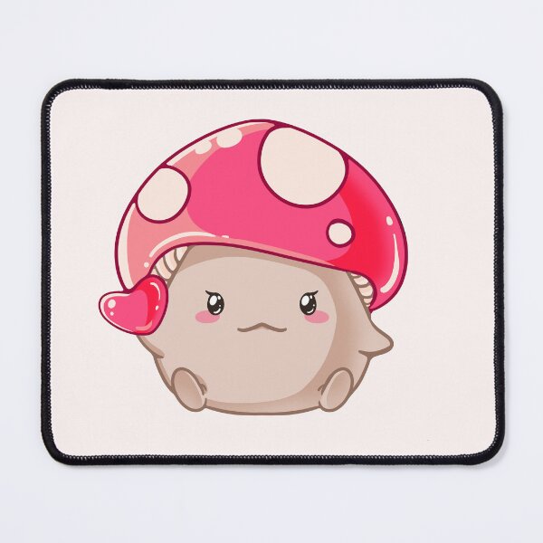 Item preview, Cute Little Cottagecore Mushroom Kawaii Character designed and sold by HoneyLoveCity.