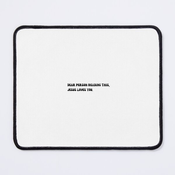 Item preview, Black "Jesus Loves You" Design designed and sold by jaedigitalco.