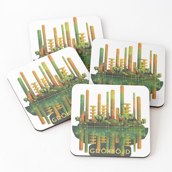 Item preview, Town of Grönhöjd designed and sold by ForeverPrintsOK.