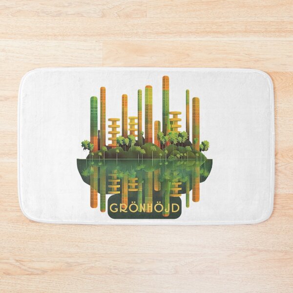 Item preview, Town of Grönhöjd designed and sold by ForeverPrintsOK.