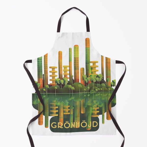 Item preview, Town of Grönhöjd designed and sold by ForeverPrintsOK.