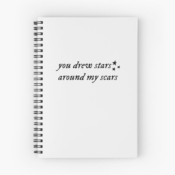 Item preview, you drew stars around my scars designed and sold by ylimenna.