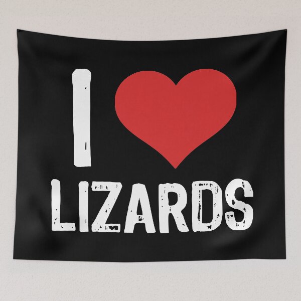 Item preview, I Love Lizards designed and sold by The "I Love Everything" Shop.