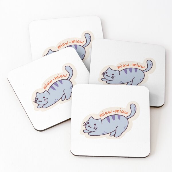 Item preview, cat miaw miaw designed and sold by Artistasia.