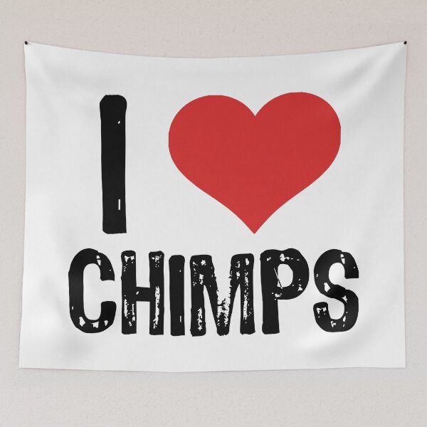 Item preview, I Love Chimps designed and sold by The "I Love Everything" Shop.