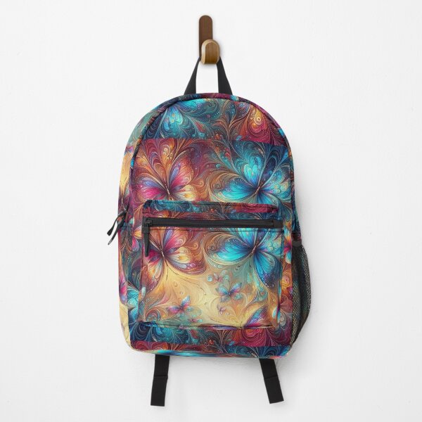 Item preview, Spectacular Colorful Magical Butterfly Pattern designed and sold by DigiDreamyArt.
