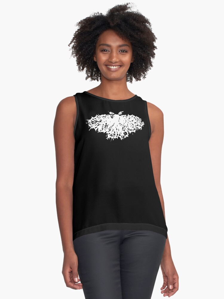 Thumbnail 1 of 6, Sleeveless Top, Curseborne Moth designed and sold by TheOnyxPath.