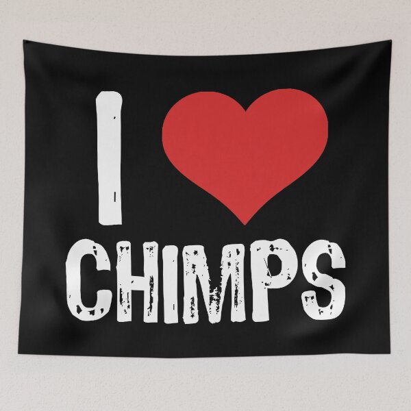Item preview, I Love Chimps designed and sold by The "I Love Everything" Shop.