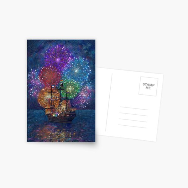 Item preview, Calypso's Birthday Fireworks designed and sold by illustore.