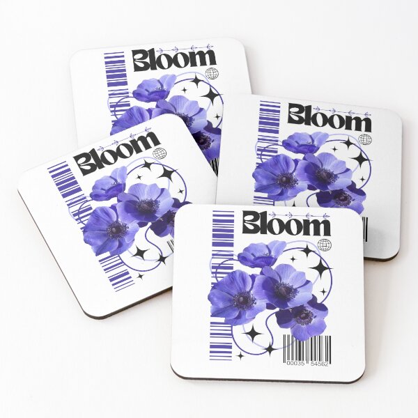Item preview, Purple Flower with Black Text designed and sold by AveryZi.