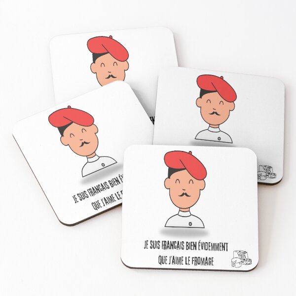 Item preview, A French avatar with his cheese title designed and sold by ARTofBito.