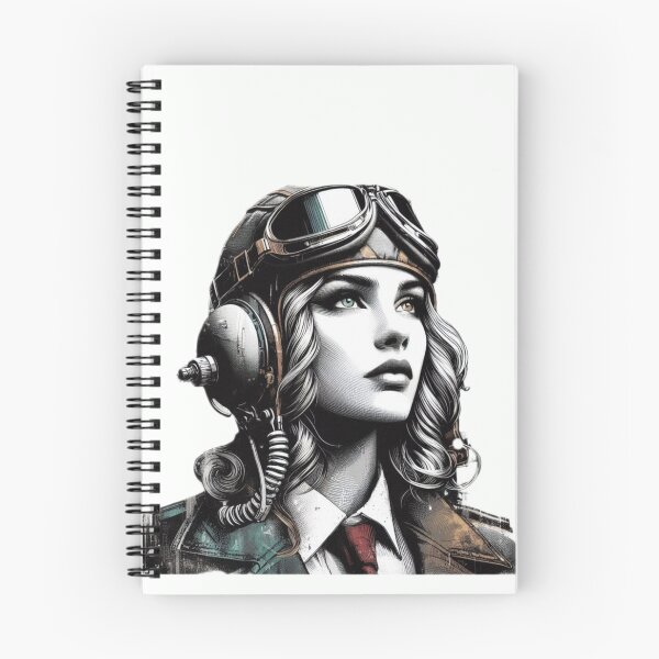 Item preview, WOMAN AVIATOR designed and sold by MargoGallery.