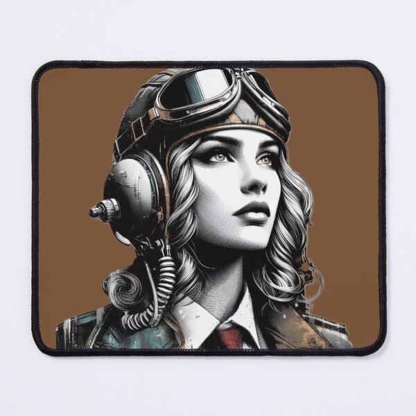 Item preview, WOMAN AVIATOR designed and sold by MargoGallery.