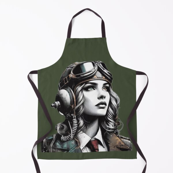 Item preview, WOMAN AVIATOR designed and sold by MargoGallery.