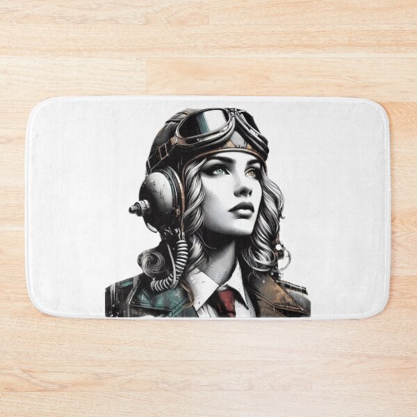 Item preview, WOMAN AVIATOR designed and sold by MargoGallery.
