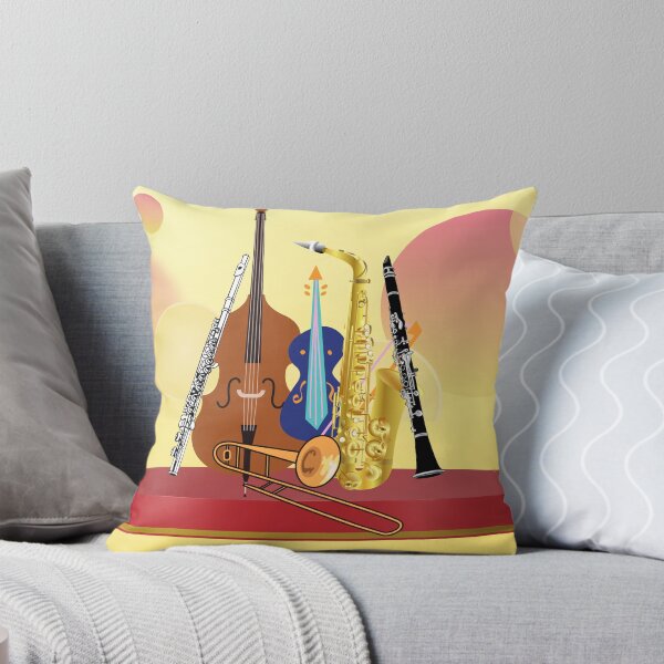 Item preview, Musical Instrument Grouping On Bubbles  designed and sold by BrightrDayMusicArt.