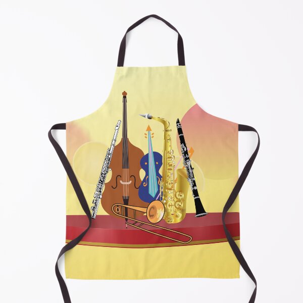 Item preview, Musical Instrument Grouping On Bubbles  designed and sold by BrightrDayMusicArt.