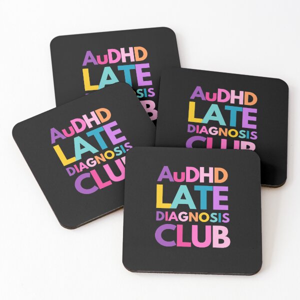 Item preview, AuDHD Late Diagnosis Club designed and sold by mydoodlesateme.