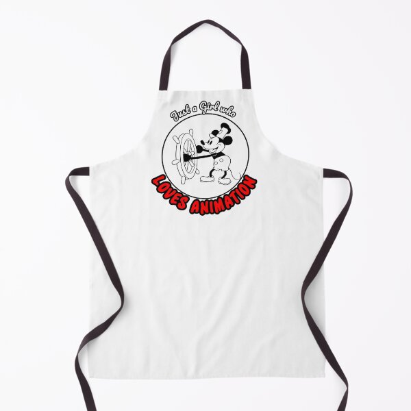 Item preview, Just A Girl who LOVES Animation! Steamboat Willie Inspired T-shirt designed and sold by FunMonkeyDesign.