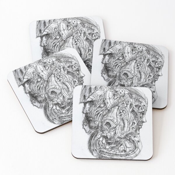 Item preview, Metal inferno ink art designed and sold by Paintbase.