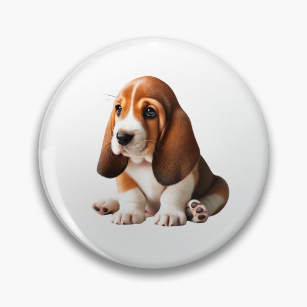 Item preview, Basset Hound Puppy designed and sold by CardsStudio.