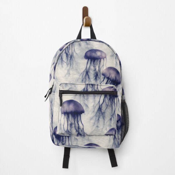 Artikelvorschau, Aquarell Quallenmuster, beruhigendes Design entworfen und verkauft von patterncrow.