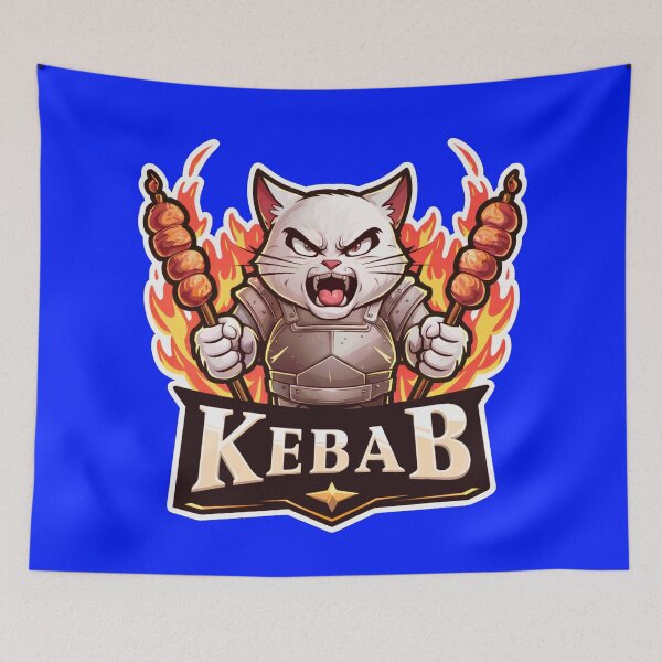 Item preview, Cat Hungry for Kebab designed and sold by kateds14.