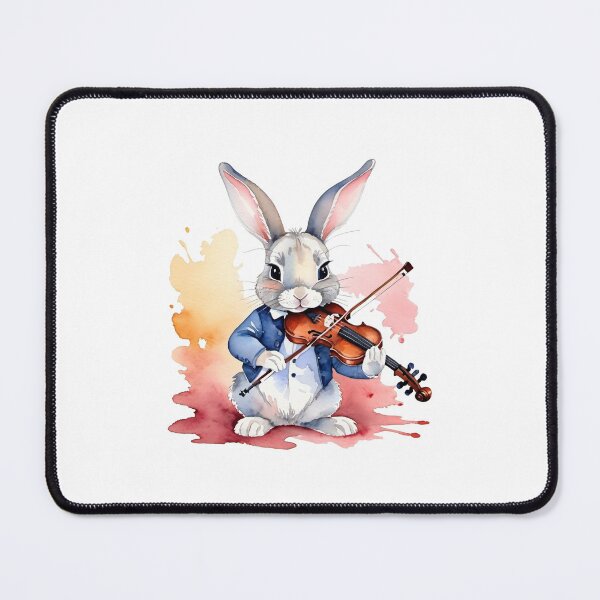 Item preview, Bunny playing violin designed and sold by the lesser known.