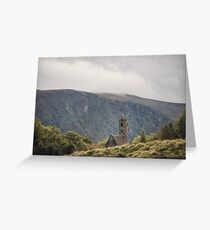 Glendalough Monastic Site IV - Wicklow Mountains Ireland Greeting Card