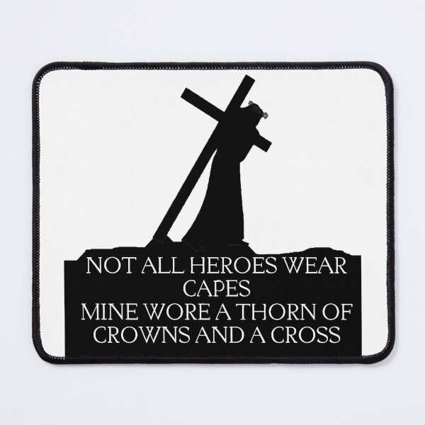 Item preview, My Hero Bore the Cross designed and sold by ChristianCowgrl.