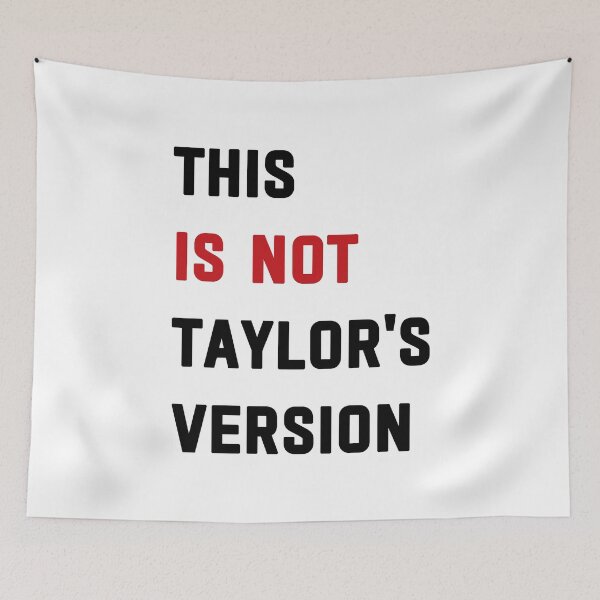 Item preview, This Is Not Taylor's Version designed and sold by swan-girls.