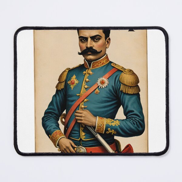 Item preview, King playing card emiliano zapata designed and sold by OlvadDesigns.
