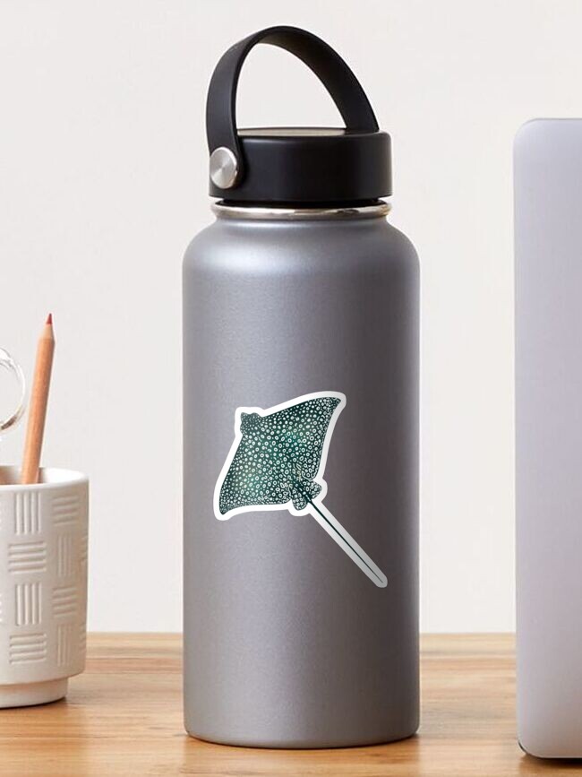 Thumbnail 1 of 3, Sticker, Spotted Eagle Ray designed and sold by CielPetit.