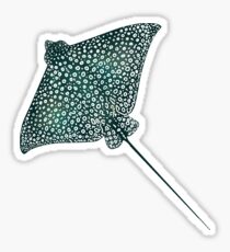 Spotted Eagle Ray Sticker
