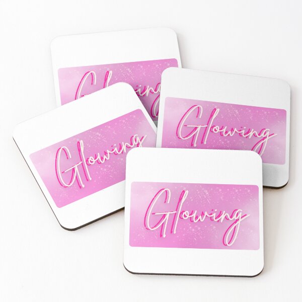 Item preview, Glowing  pink quote designed and sold by AnahisRose.