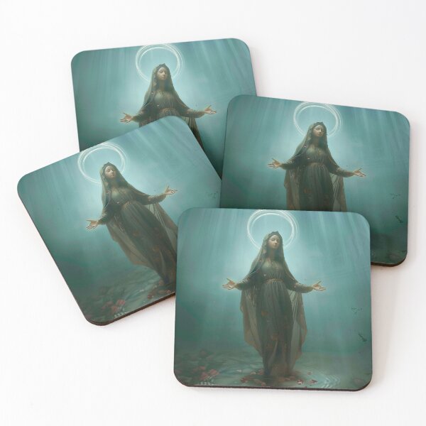 Item preview, Mother Mary pond scene designed and sold by Tirsot.
