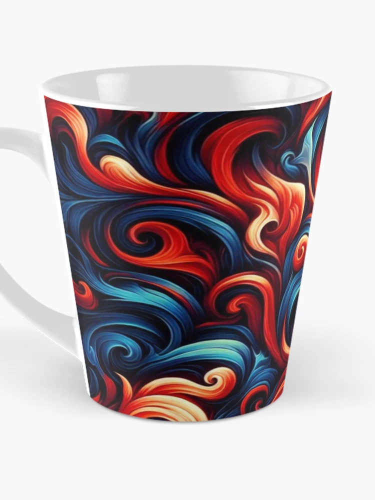 Thumbnail 3 of 4, Coffee Mug, Devil Colors Pattern designed and sold by Rui Fernandes.