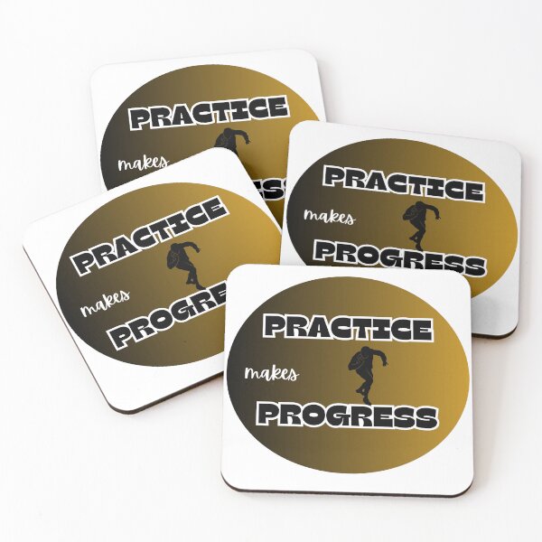 Item preview, practice makes progress shot put designed and sold by IFarty.
