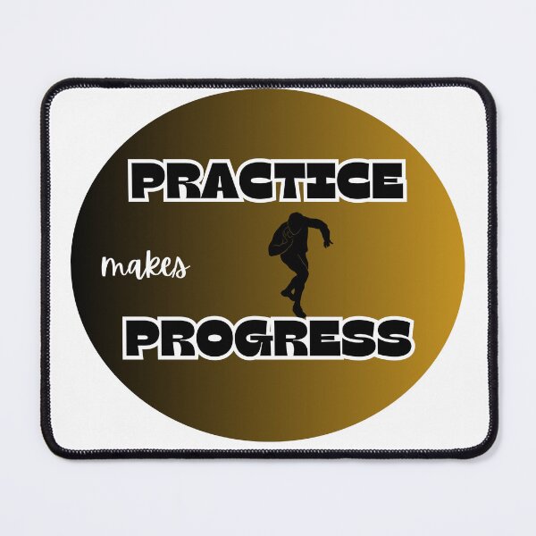 Item preview, practice makes progress shot put designed and sold by IFarty.