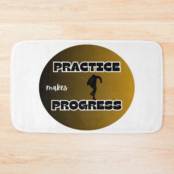 Item preview, practice makes progress shot put designed and sold by IFarty.