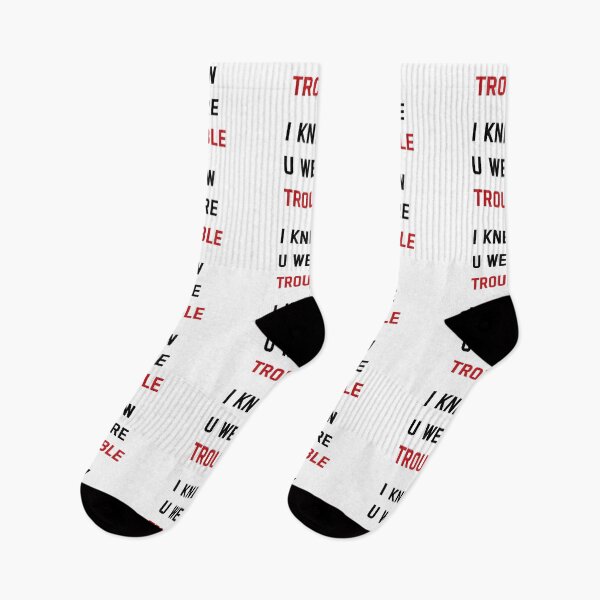 Item preview, I Knew You Were Trouble designed and sold by swan-girls.