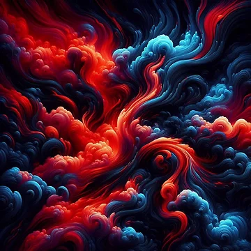 Artwork thumbnail, Hellfire Elegance Pattern by Rui Fernandes