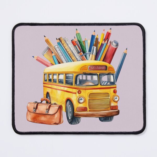 Item preview, Back to School - School Bus designed and sold by GiraffeCreative.