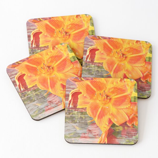 Item preview, Orange Flower Decor designed and sold by Momentsbb.