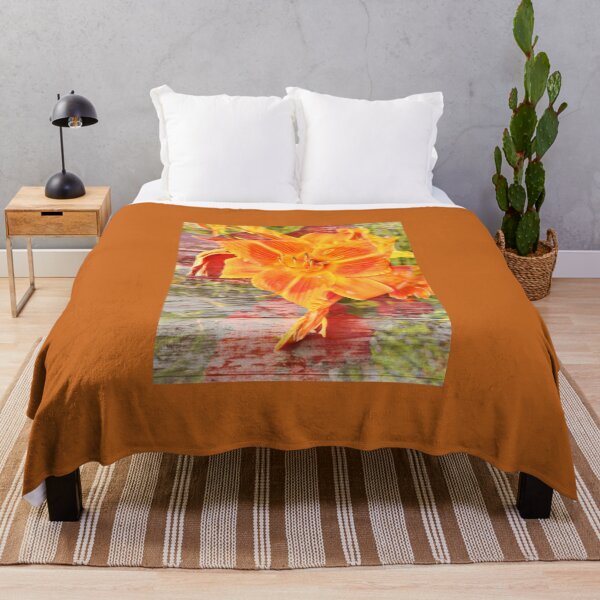 Item preview, Orange Flower Decor designed and sold by Momentsbb.