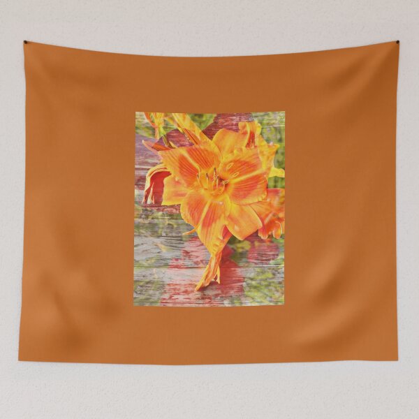 Item preview, Orange Flower Decor designed and sold by Momentsbb.