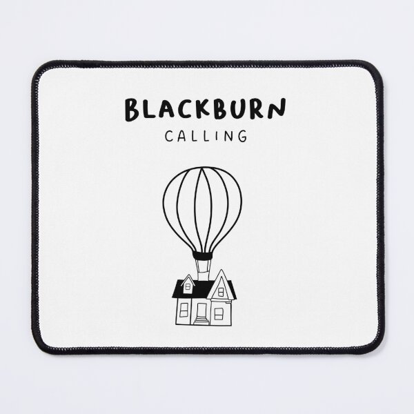 Item preview, Blackburn Calling - Fun Hot Air Balloon and House Drawing | City in England / UK designed and sold by RM-Journey.